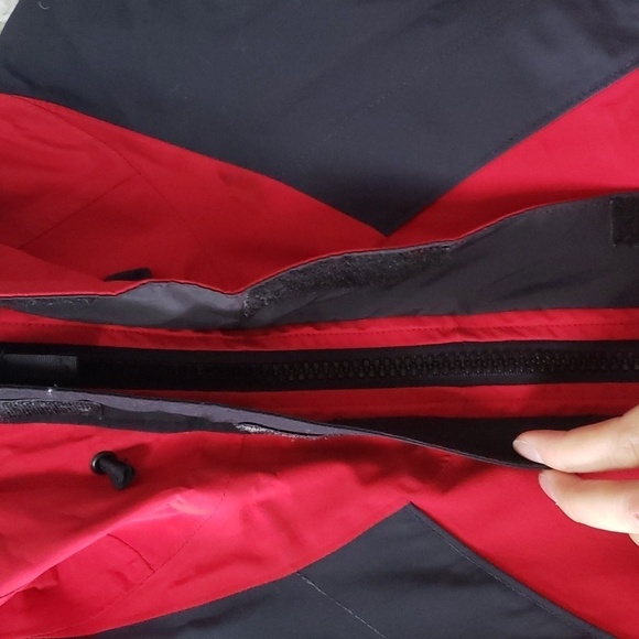 Taiga dry shell pro alpinist jacket medium red and black waterproof - Picture 6 of 17